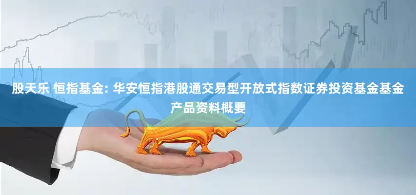 股天乐 恒指基金: 华安恒指港股通交易型开放式指数证券投资基金基金产品资料概要